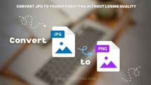 Convert JPG to Transparent PNG