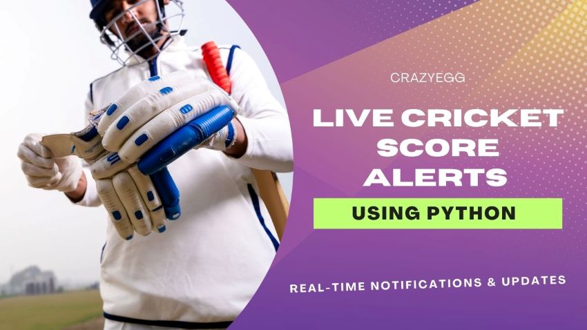 Live Cricket Score Alerts with Python